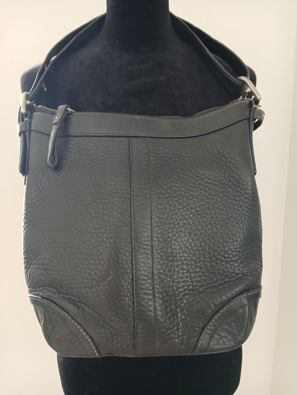 Coach Soho Pebbled Leather Crossbody Shoulder Bag - Style F12319
